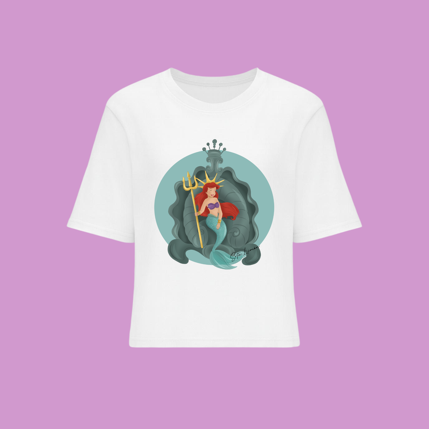 Camiseta Ariel Trono