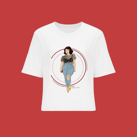 Camiseta Blancanieves Curvy