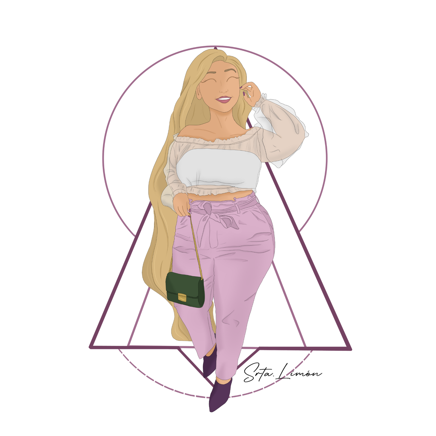 Camiseta Rapunzel urvy